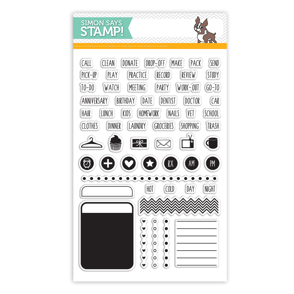 New Release: PLAN ON IT! Stamps Inks and Dies!