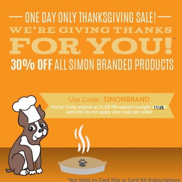 Happy Thanksgiving! We're Giving Thanks for YOU! - Simon Says Stamp Blog