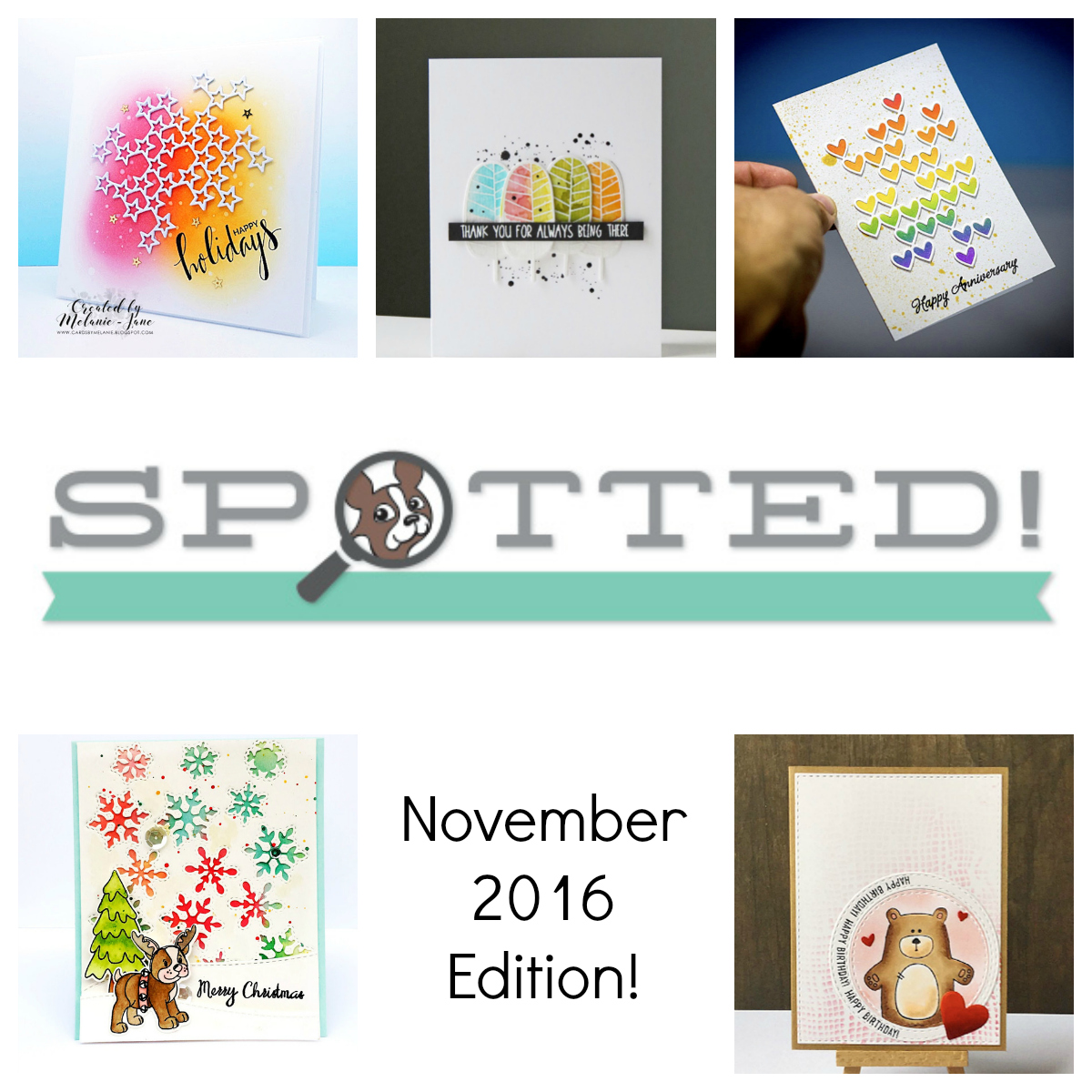 Spotted - November 2016 Edition! - Simon Says Stamp Blog