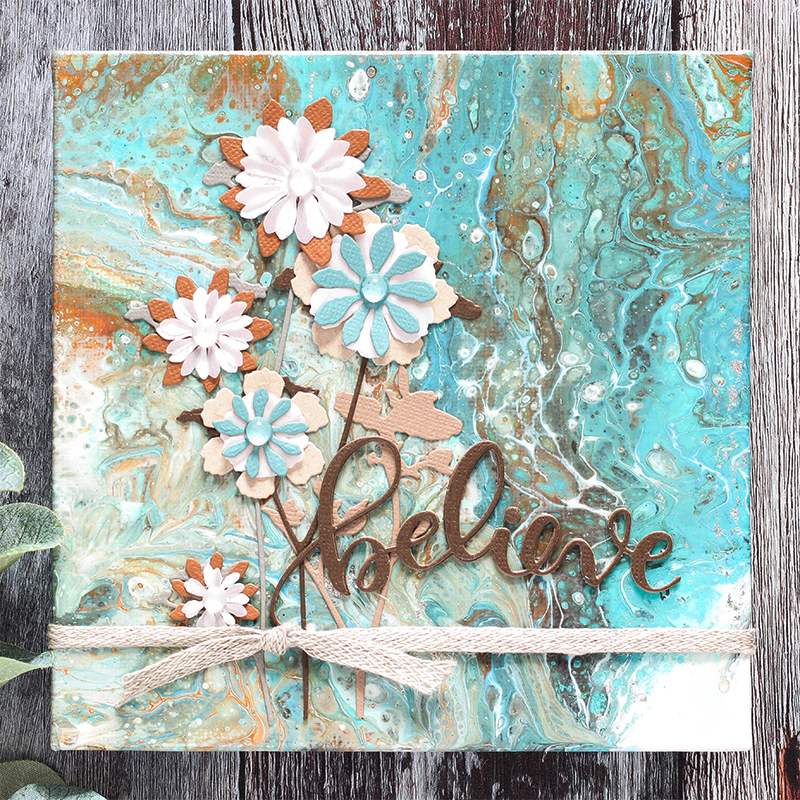 diy flow medium acrylic with Says Simon  Medium Blog Carroll Shari Stamp Acrylic Fluid Mixed Pouring: