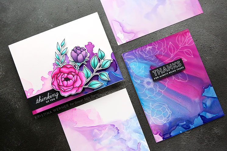 Alcohol Pearl Inks & the May 2019 Card Kit