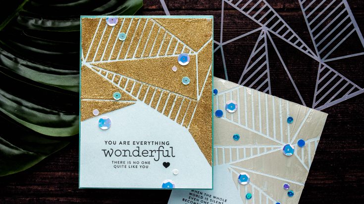 Yippee for Yana: Faceted Stencil