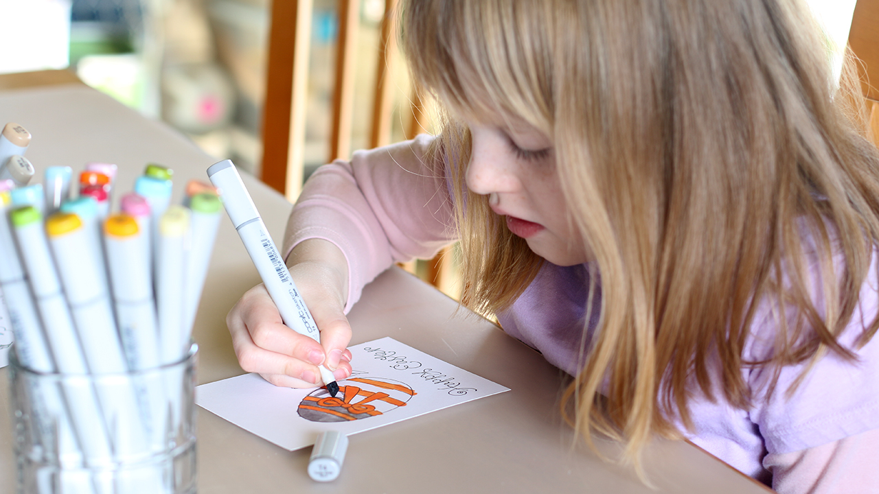 DIY Homemade Coloring Book for Kids!