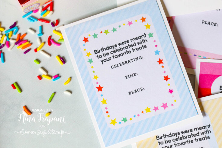 Not a Card with Nina-Marie: Simple Birthday Decor Projects!