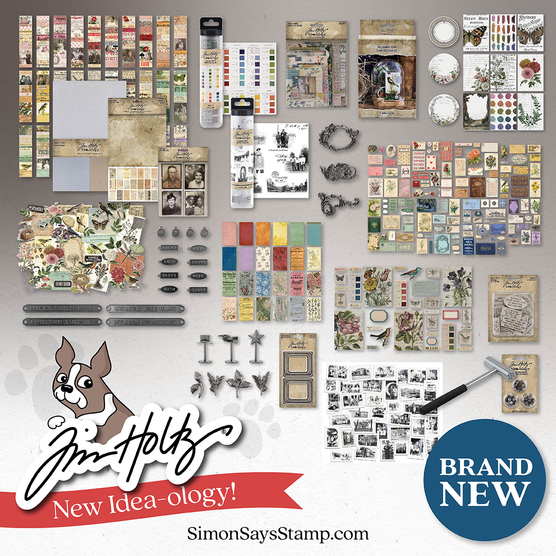 Check out the brand NEW Tim Holtz Ideaology collection!