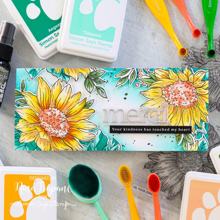 HOT Idea: Coloring and Embellishing with Layering Stencils!