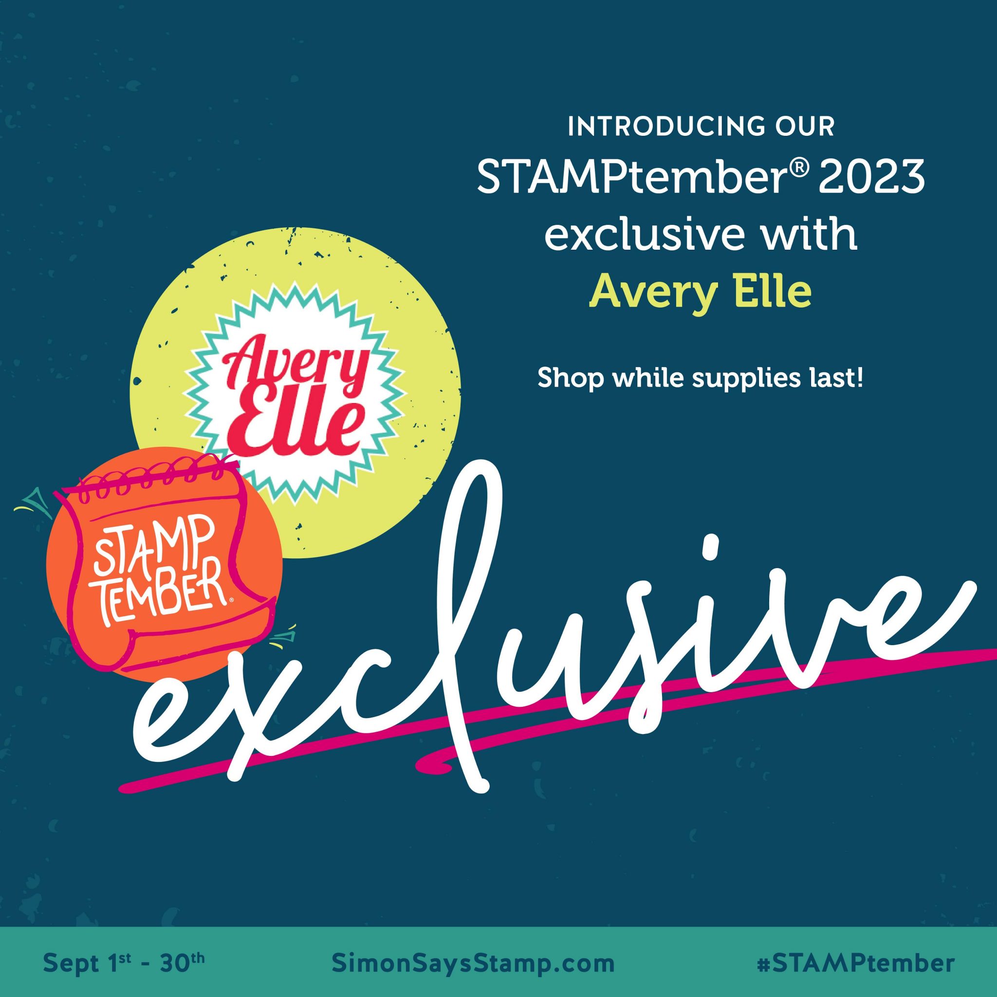 Avery Elle STAMPtember® 2023 Exclusive Collaboration!