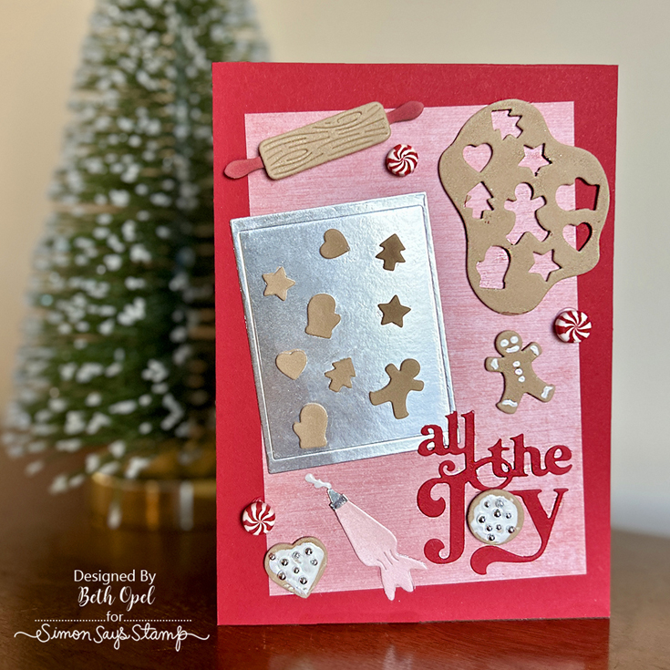 Festive Fun Blog Hop Beth Opel Cookie Sheet and Holiday Baking Essentials dies