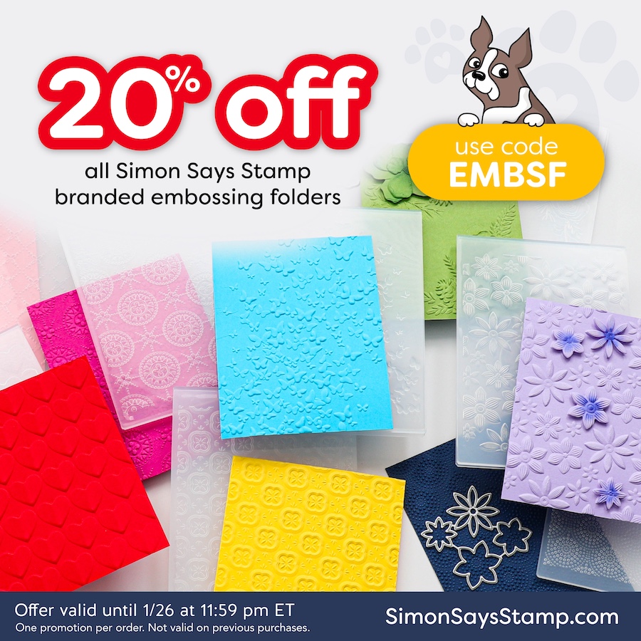 *DEAL ALERT* Save on our FABULOUS 3D Simon Says Stamp Embossing Folders ...